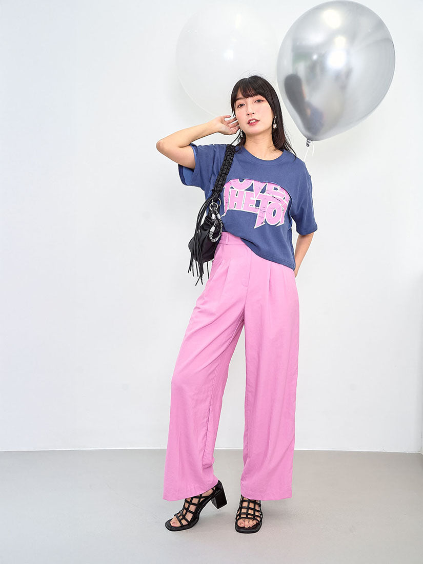 'Over The Top' Layered Crop Tee (2 Colours)
