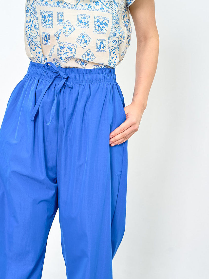 Drawstring Waist Wide Leg Pants (3 Colours)