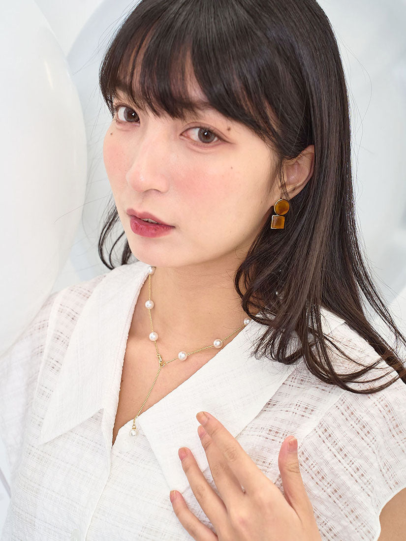 Pearl Chain Necklace (2 Colours)