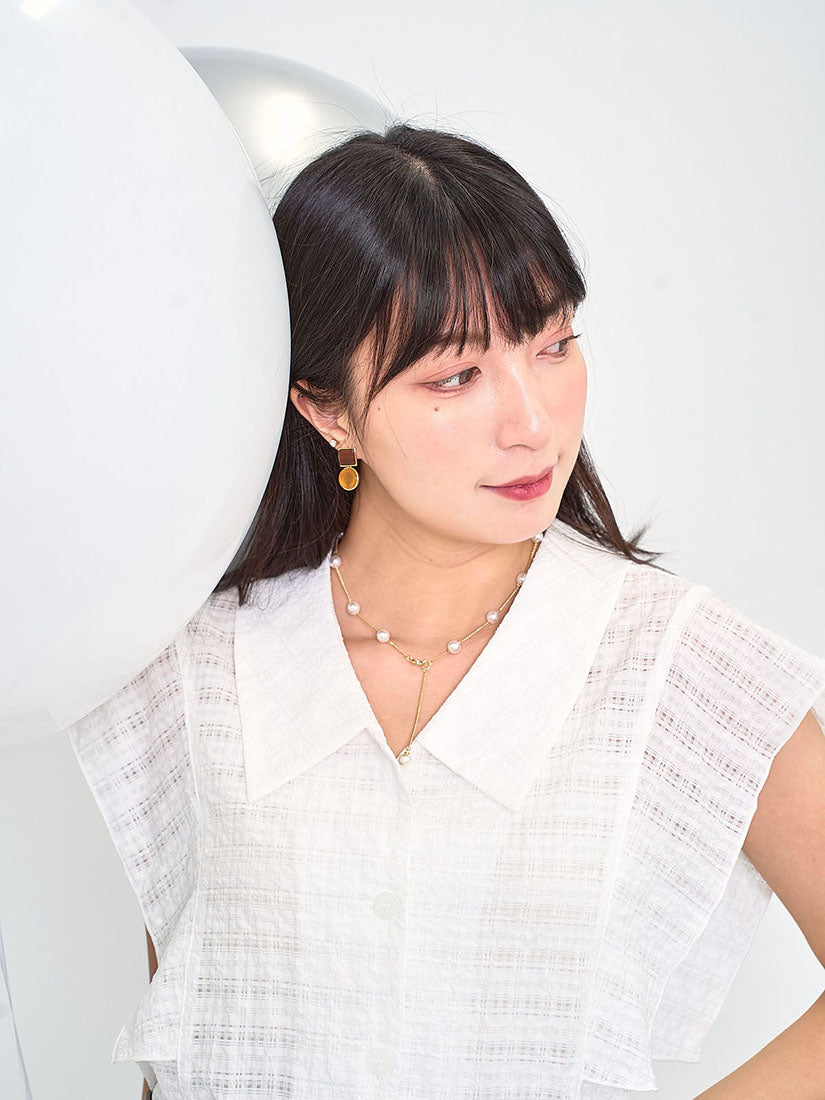 Pearl Chain Necklace (2 Colours)