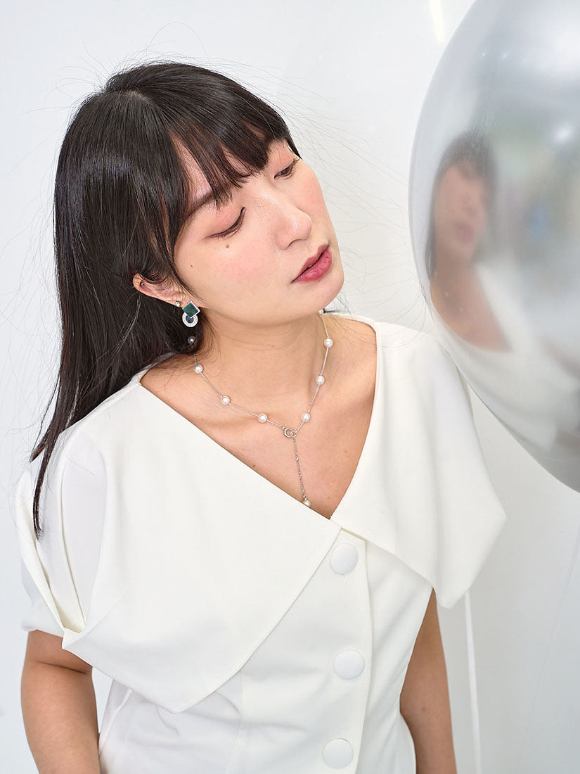 Pearl Chain Necklace (2 Colours)