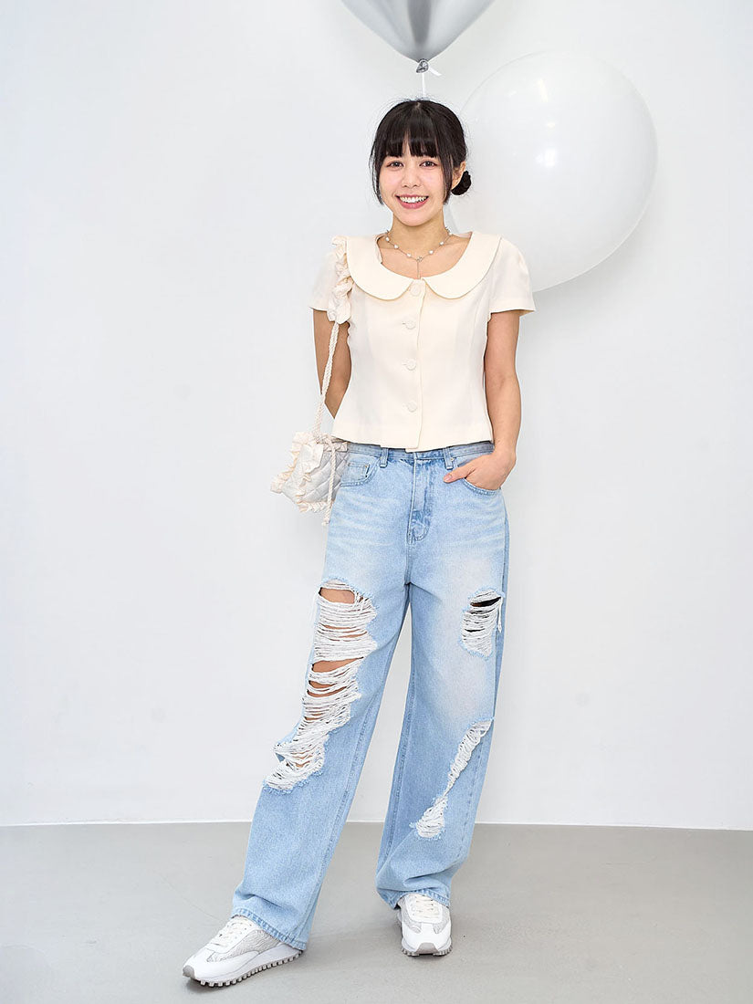 Distressed Jeans