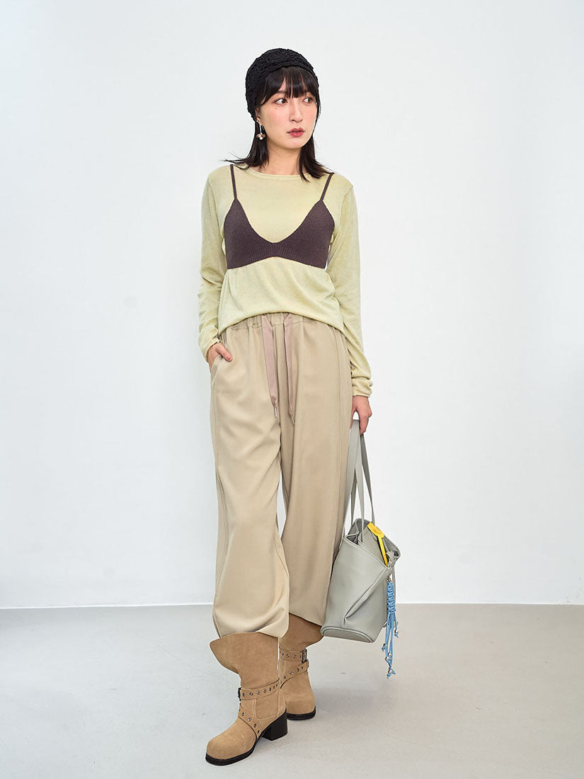 Seam Overturn Pants (2 Colours)
