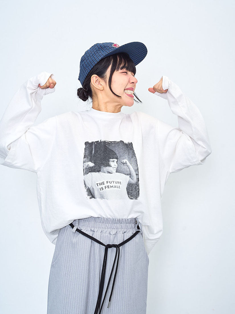 'The Future Is Female' Double Sleeve Tee (2 Colours)