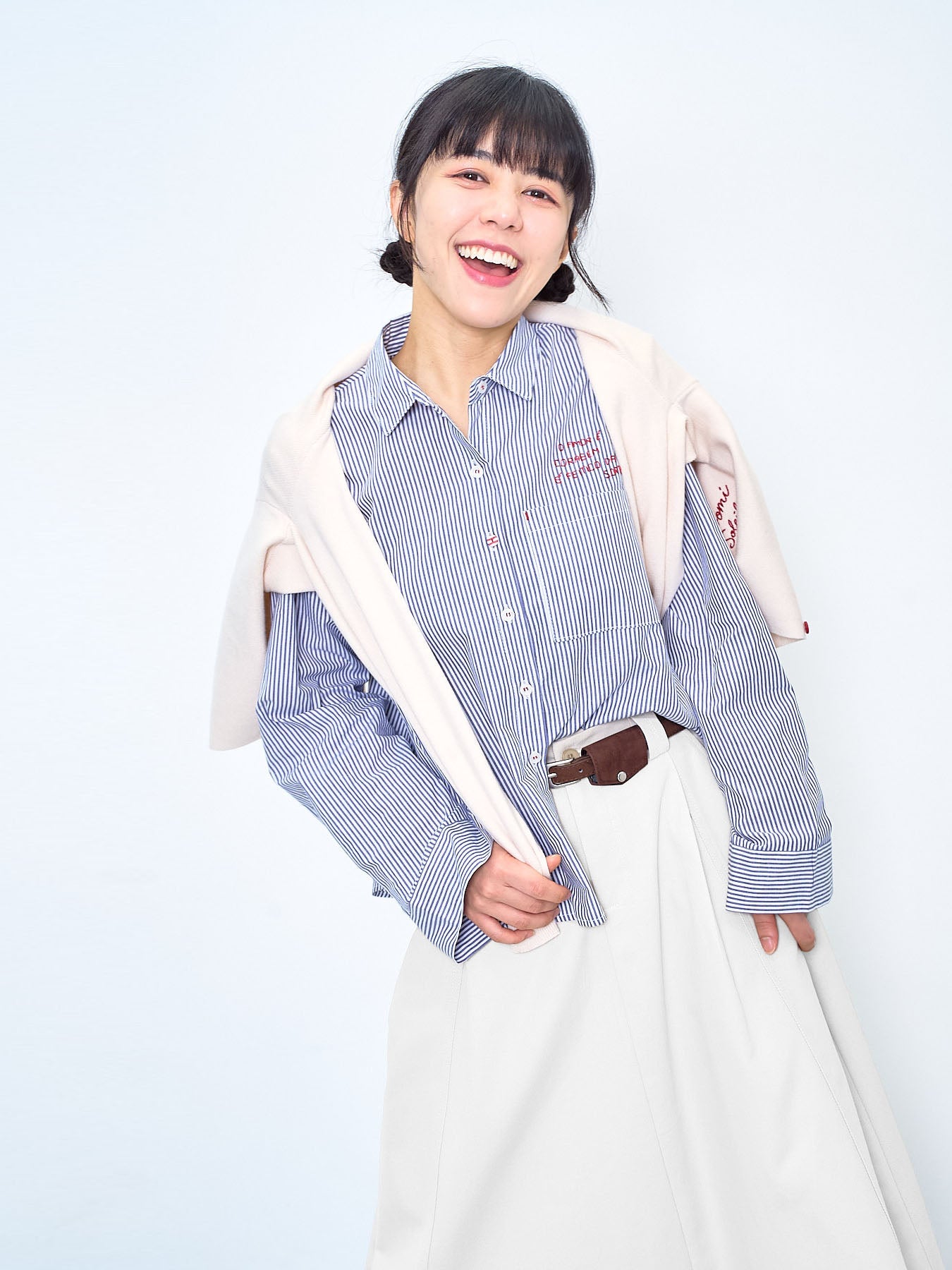 'Bybomi' Embroidered Cardigan