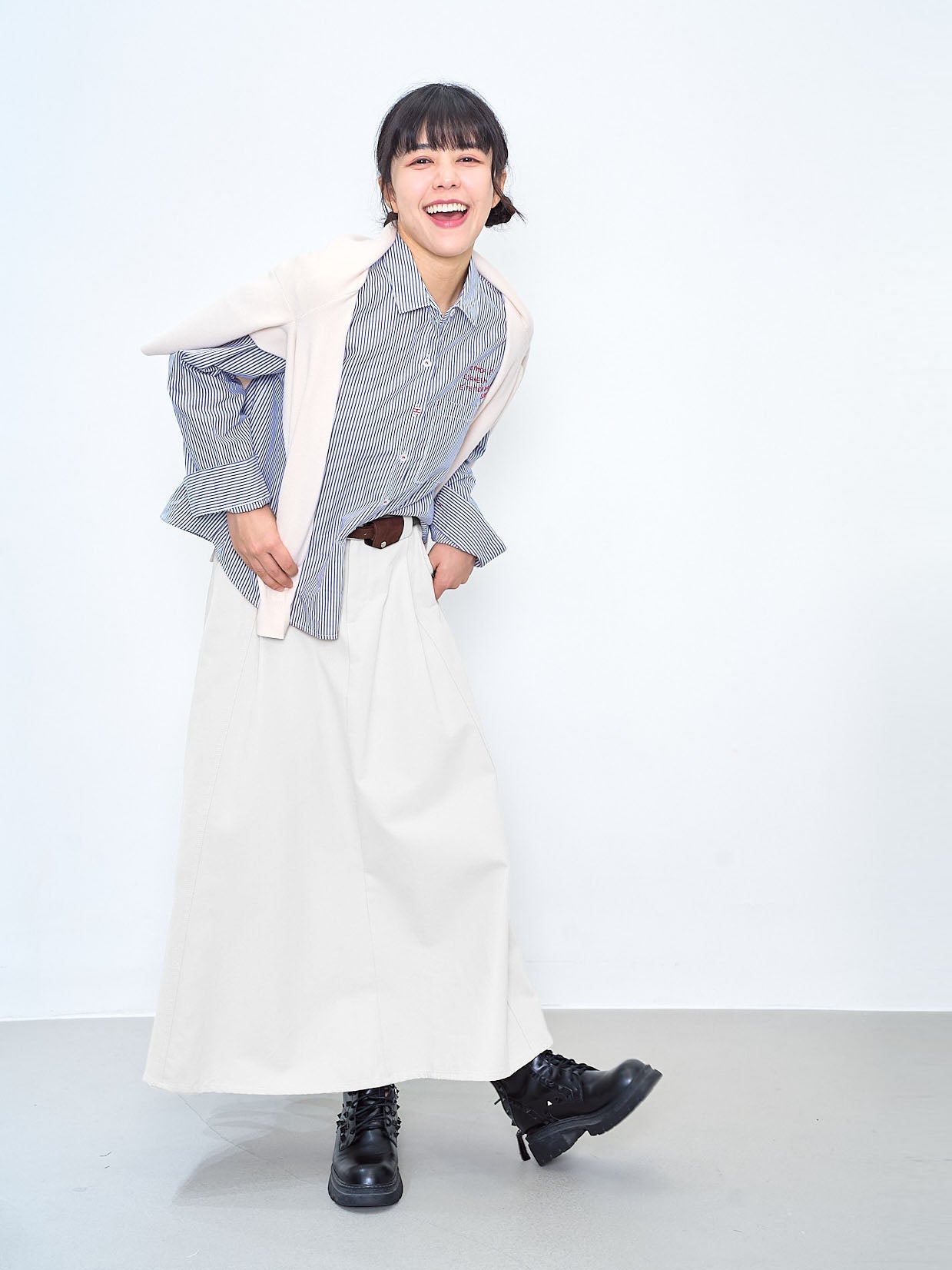'Bybomi' Embroidered Cardigan
