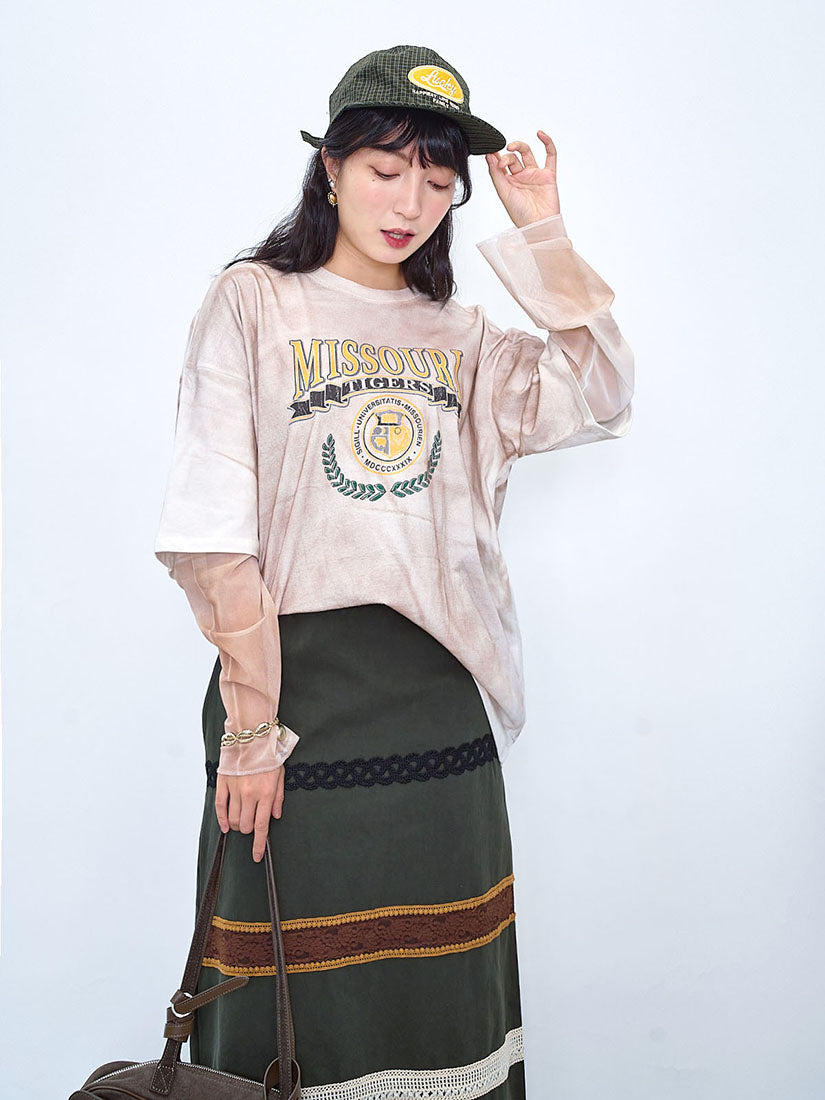 Spray Dye 'Missouri' Tee (2 Colours)