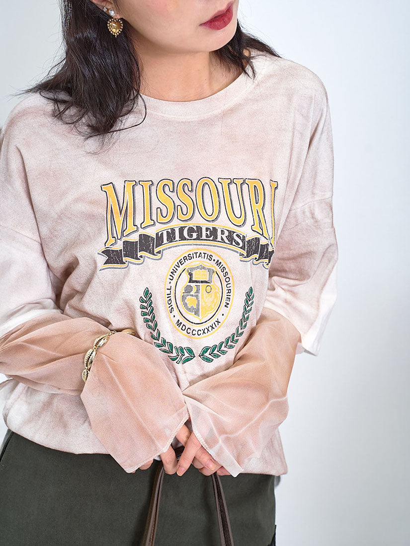 Spray Dye 'Missouri' Tee (2 Colours)