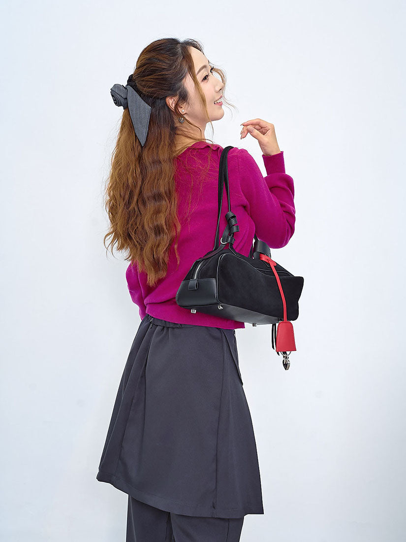 Sailor Collar Woollen Cardigan (3 Colours)