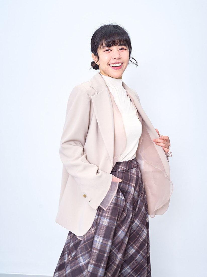 Organza Trim Blazer (3 Colours)