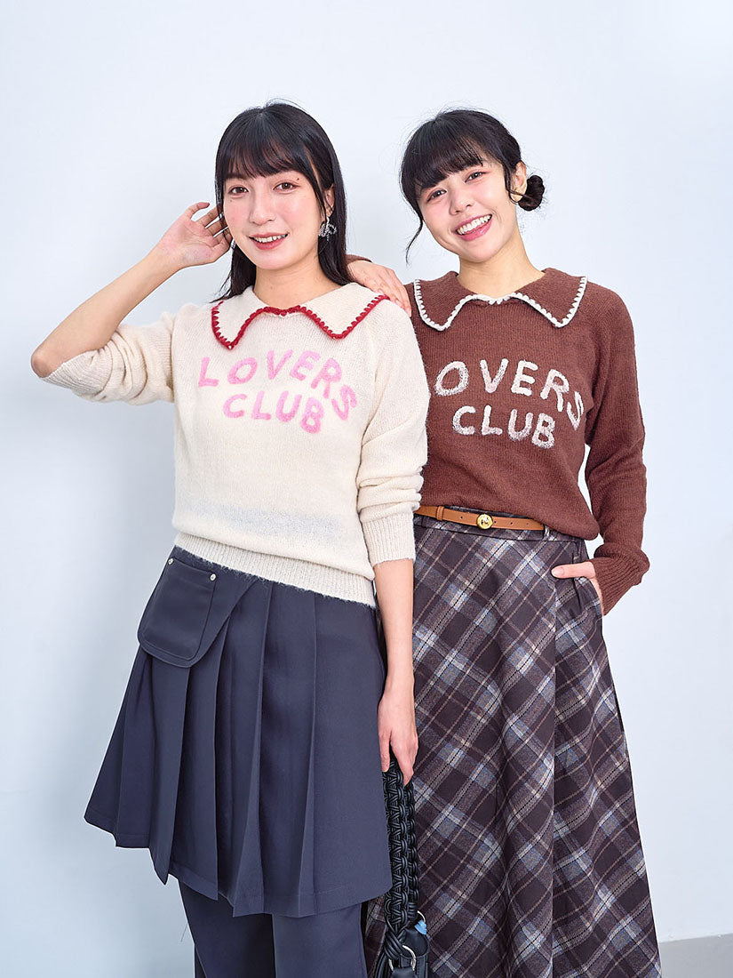 'Lovers Club' Mohair Sweater (2 Colours)