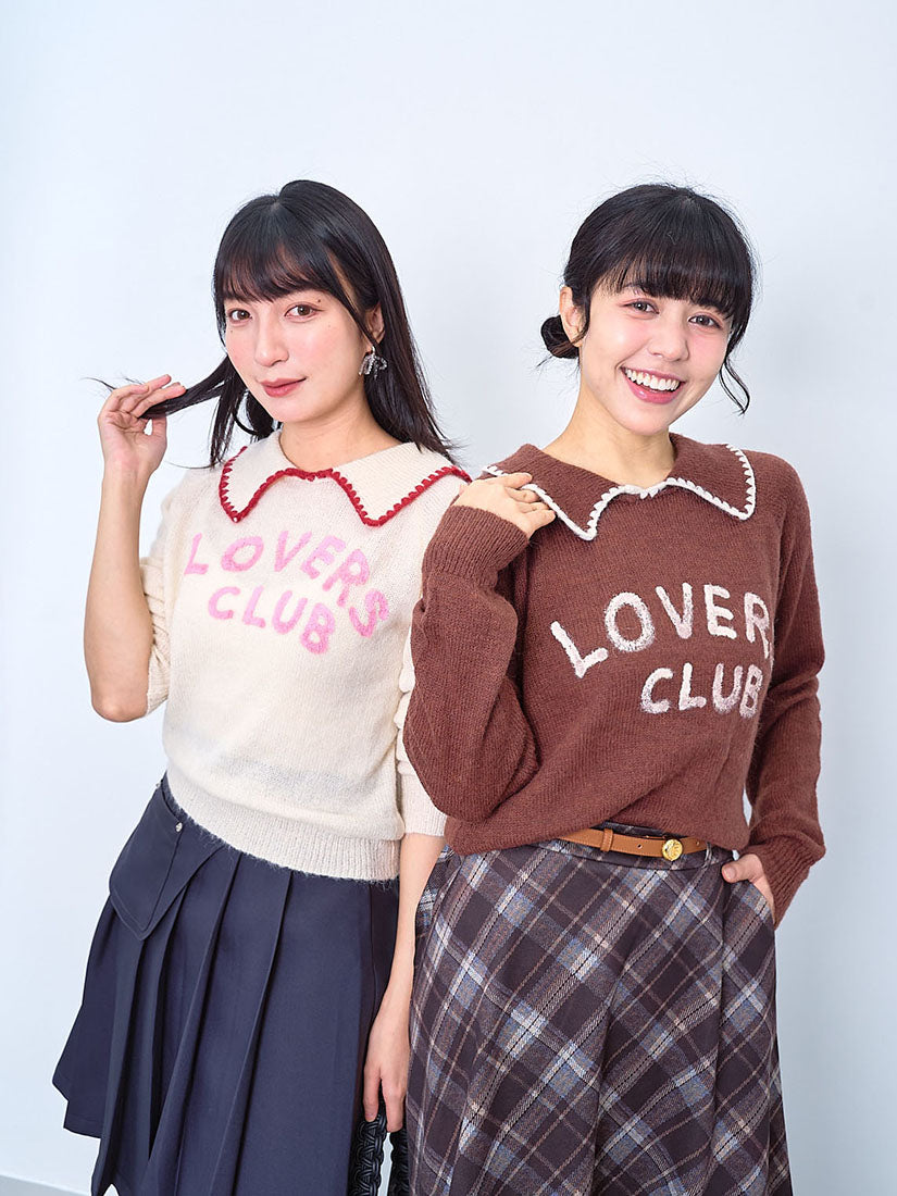 'Lovers Club' Mohair Sweater (2 Colours)
