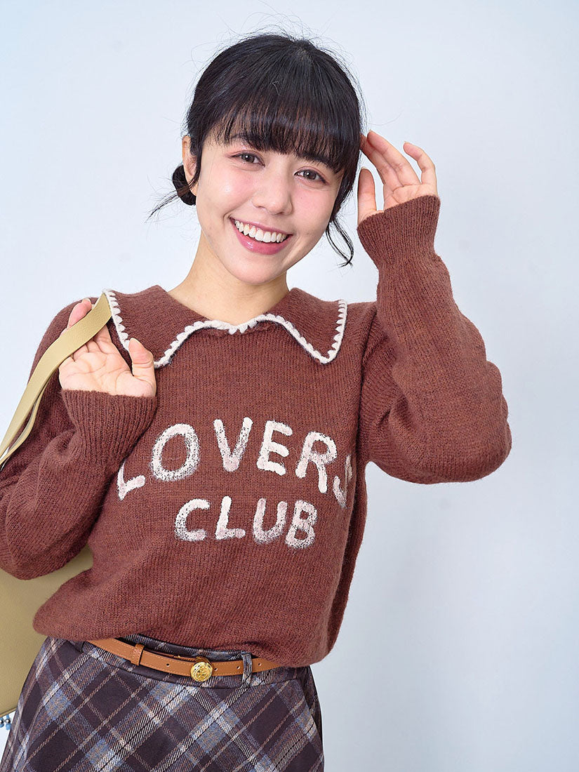 'Lovers Club' Mohair Sweater (2 Colours)
