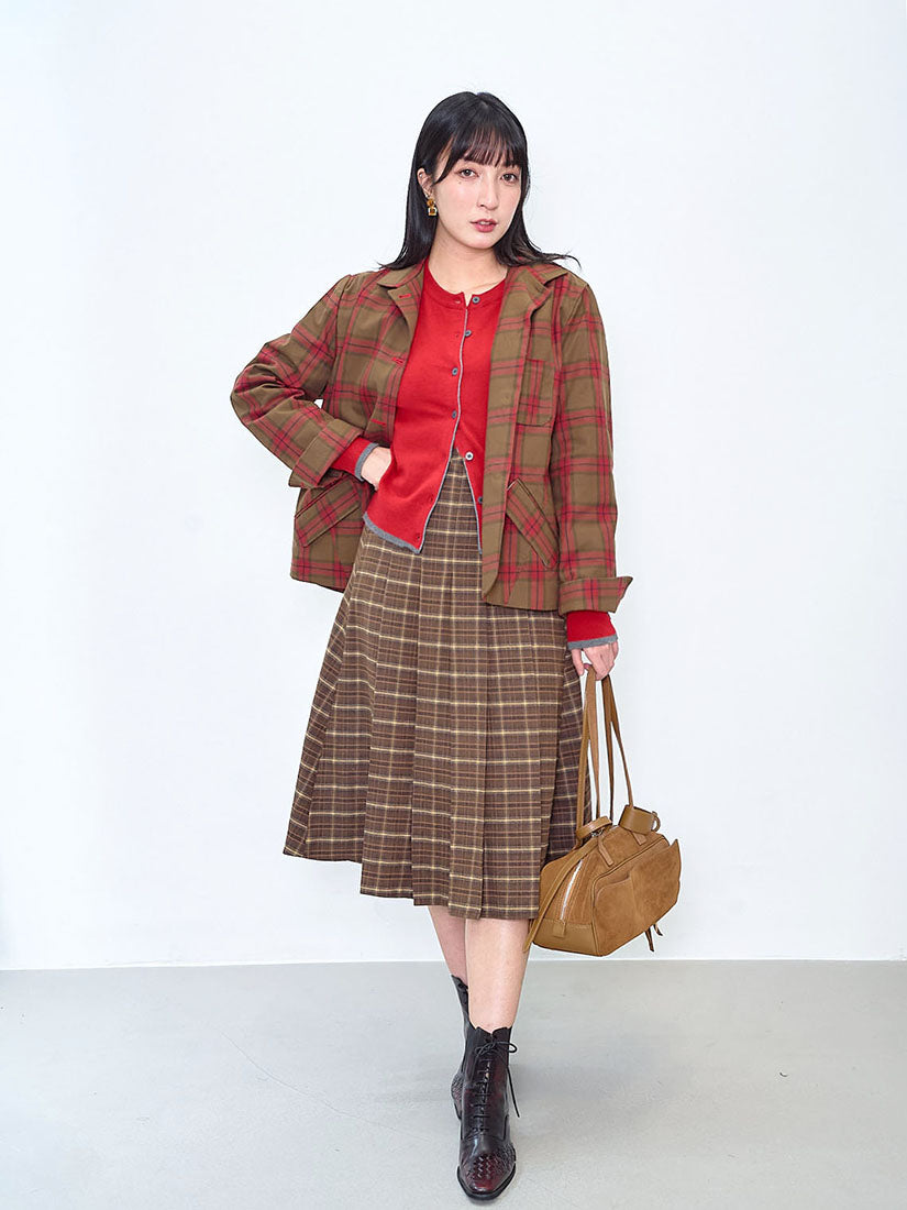Plaid Jacket (2 Colours)