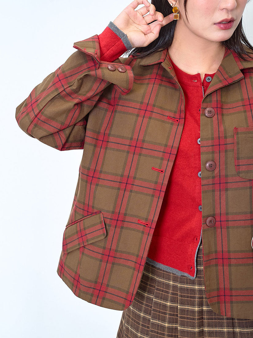 Plaid Jacket (2 Colours)