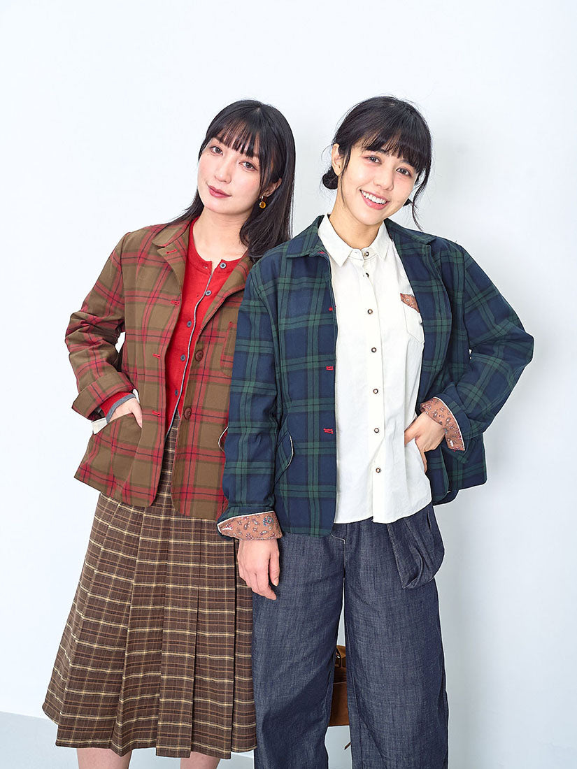 Plaid Jacket (2 Colours)