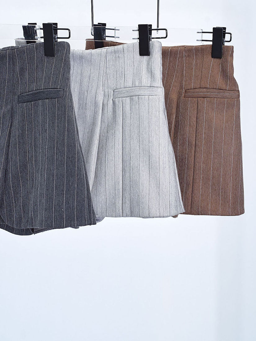 Striped Suit Skort (3 Colours)