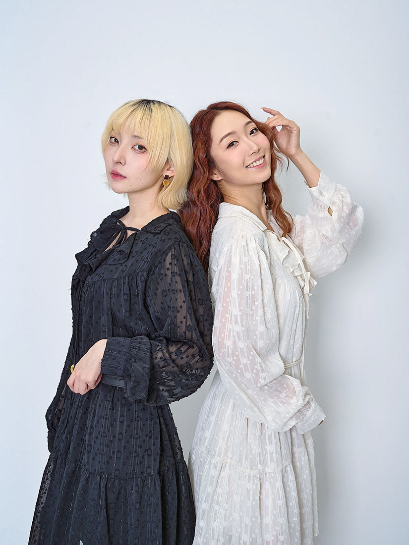 Ruffle V Neck Tiered Dress (2 Colours)