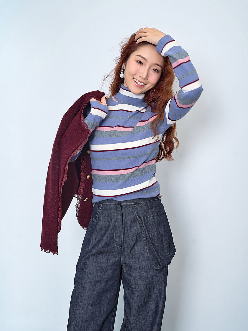 Pouch Pocket Denim Pants