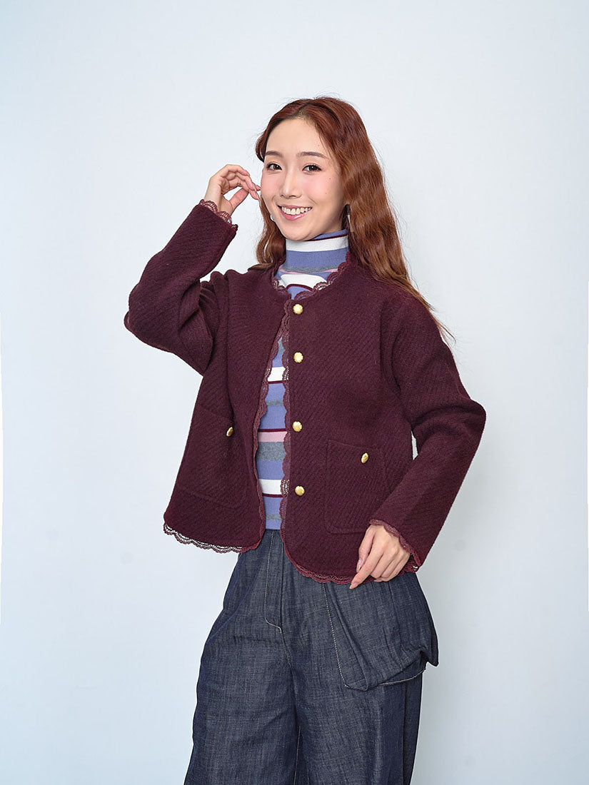 Striped Turtle Neck Sweater (2 Colours)