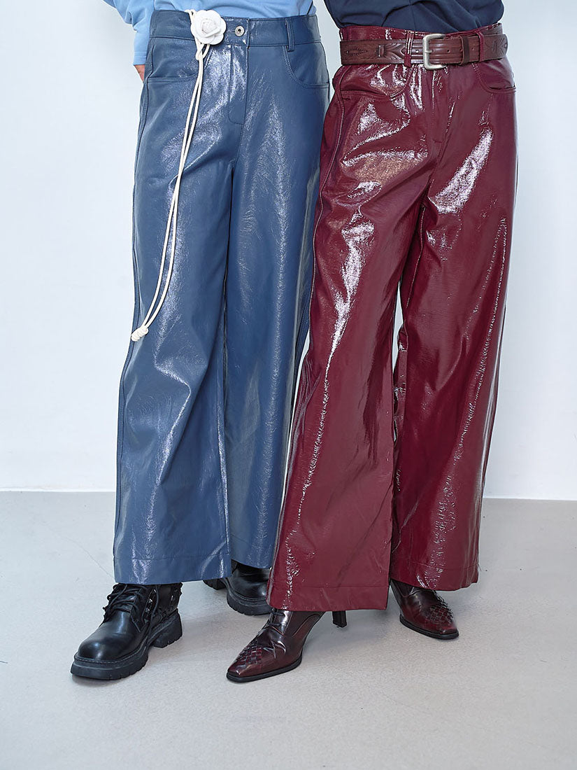 Patent Leather Pants (3 Colours)
