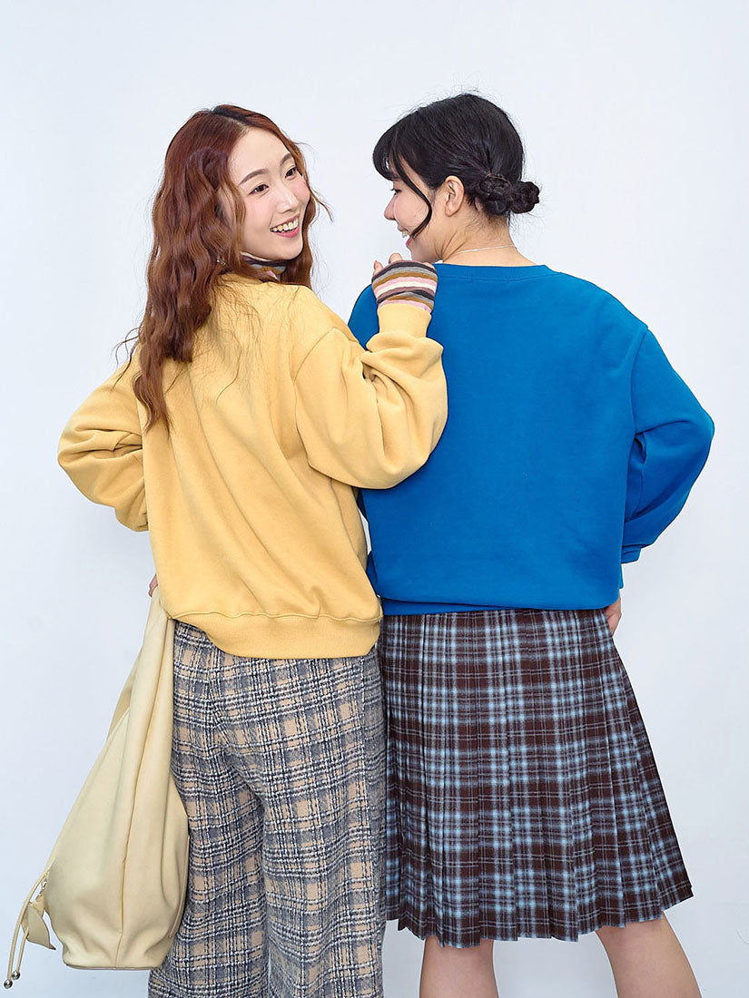 Rose Perfume Embroidered Sweatshirt (2 Colours)