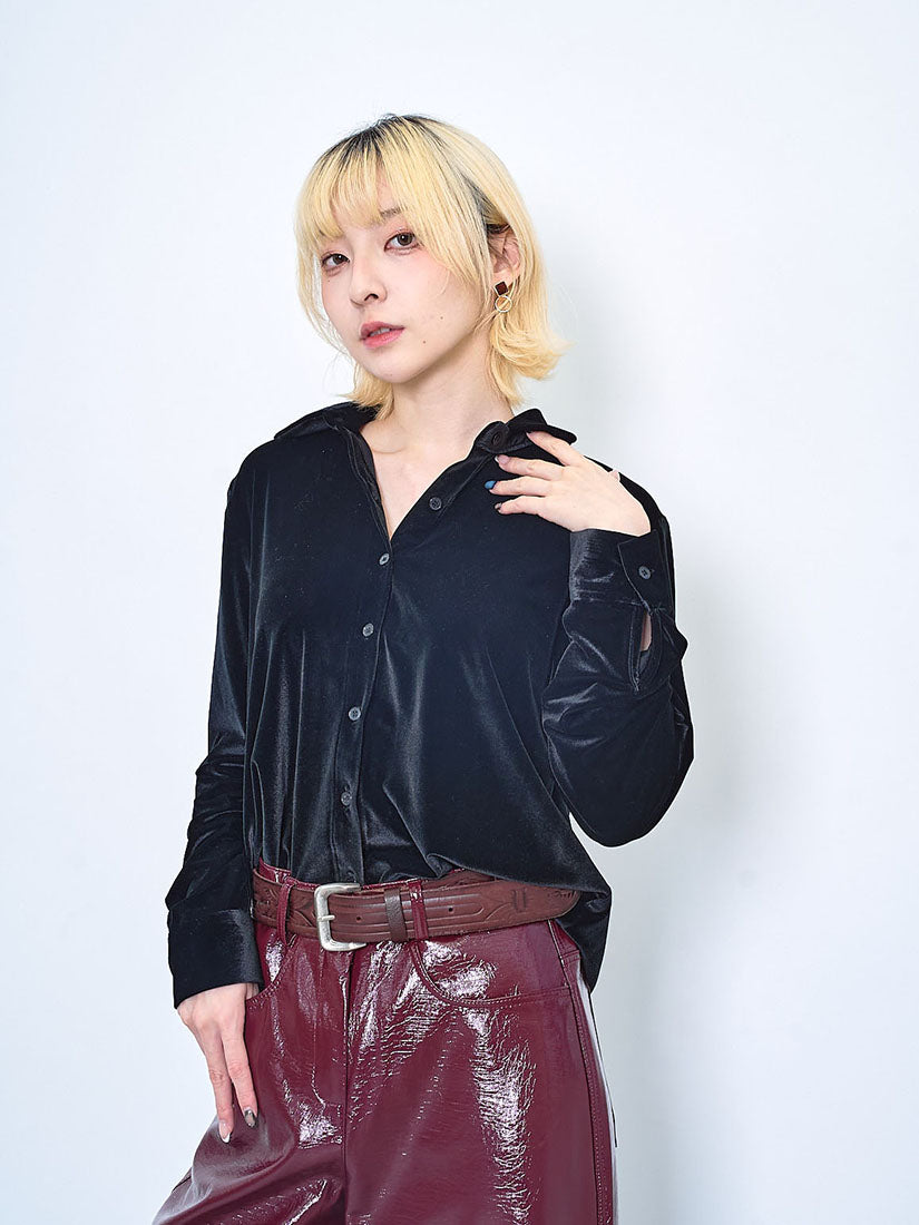 Velvet Shirt (2 Colours)