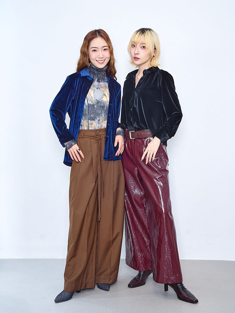 Velvet Shirt (2 Colours)