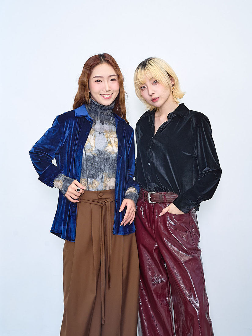 Velvet Shirt (2 Colours)