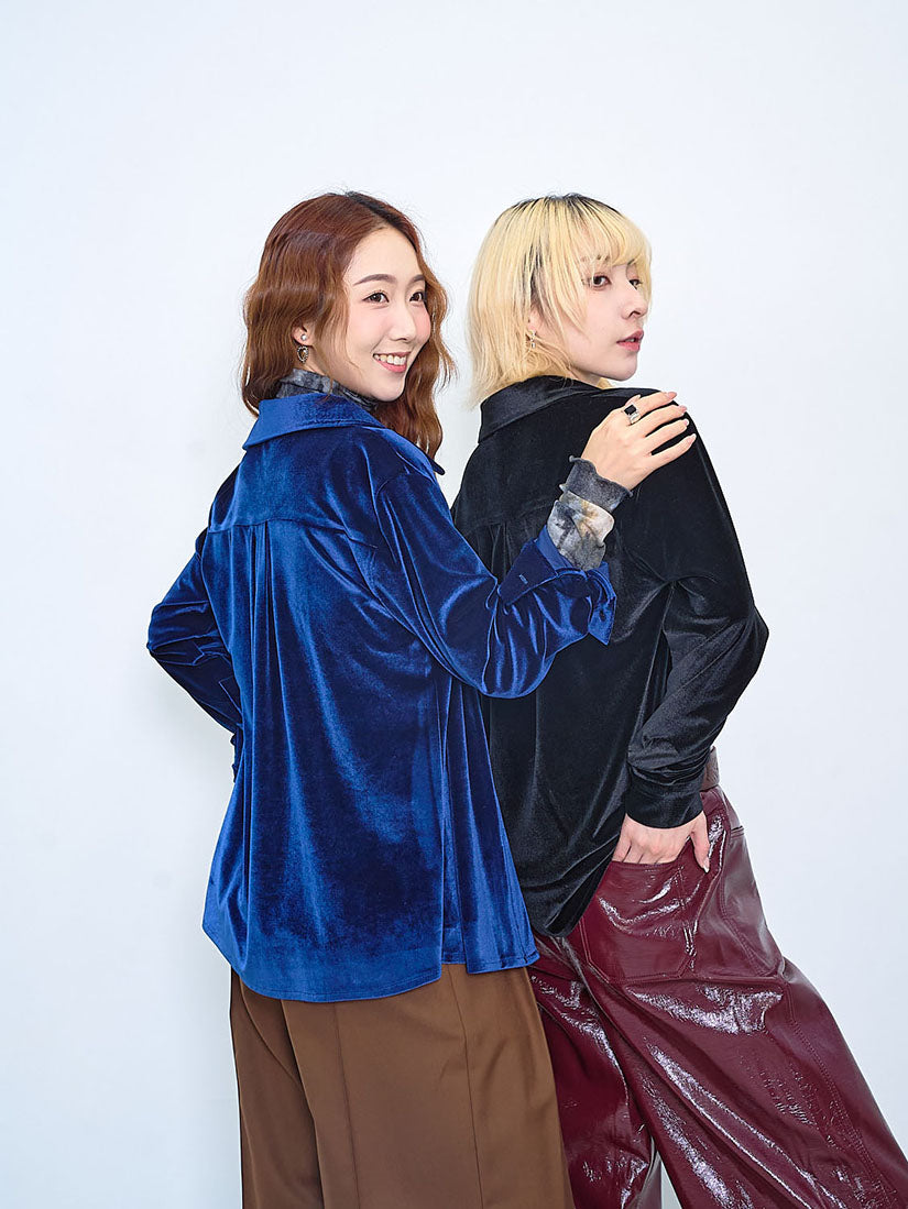 Velvet Shirt (2 Colours)