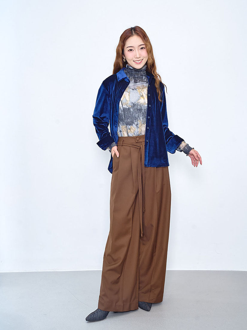 Velvet Shirt (2 Colours)