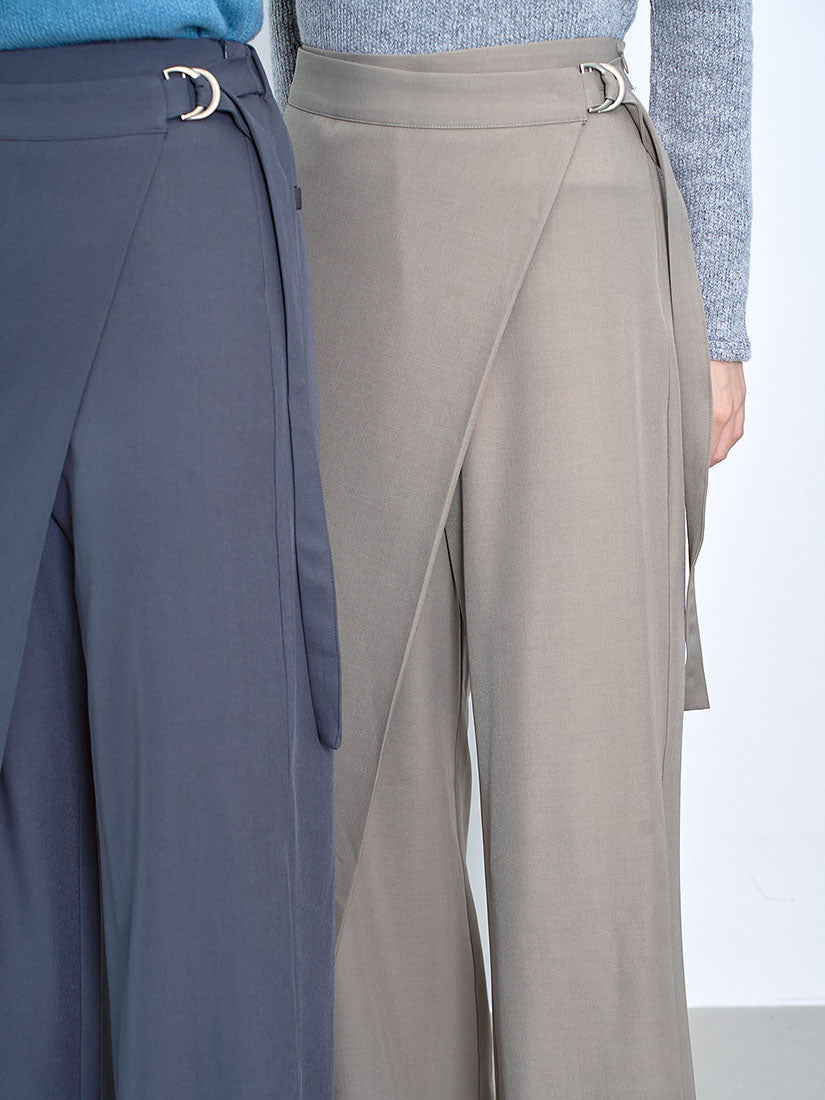 Wrap Wide Leg Pants (2 Colours)