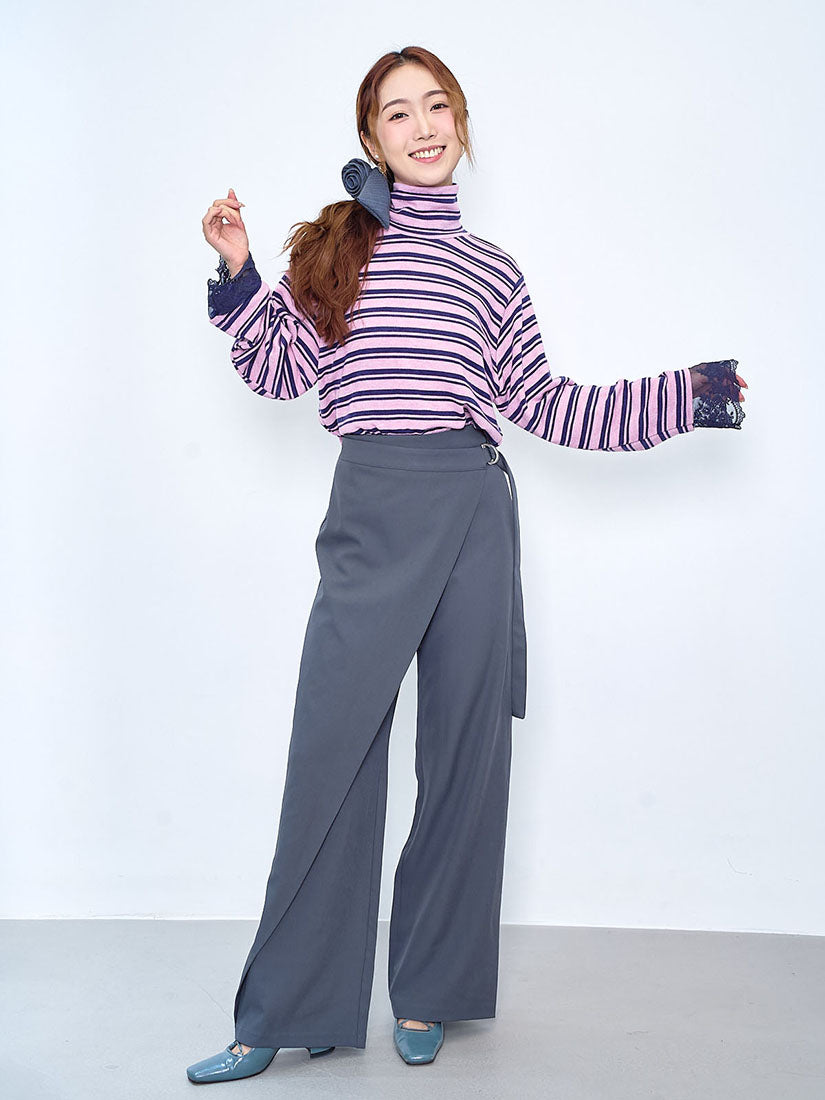 Wrap Wide Leg Pants (2 Colours)