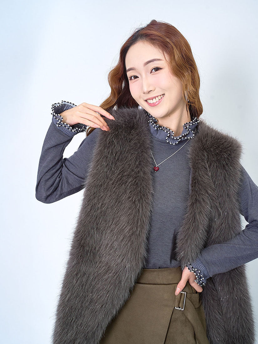 Chubby Faux Fur Vest (4 Colours)