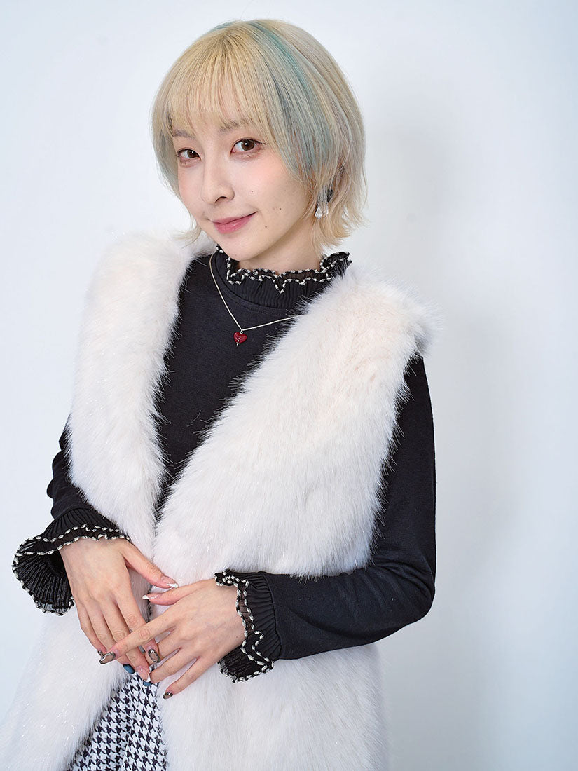 Chubby Faux Fur Vest (4 Colours)