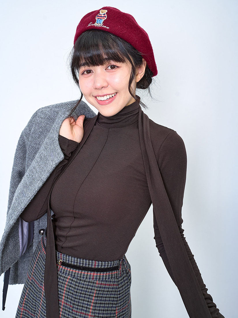 Tie Neck Basic Top (2 Colours)