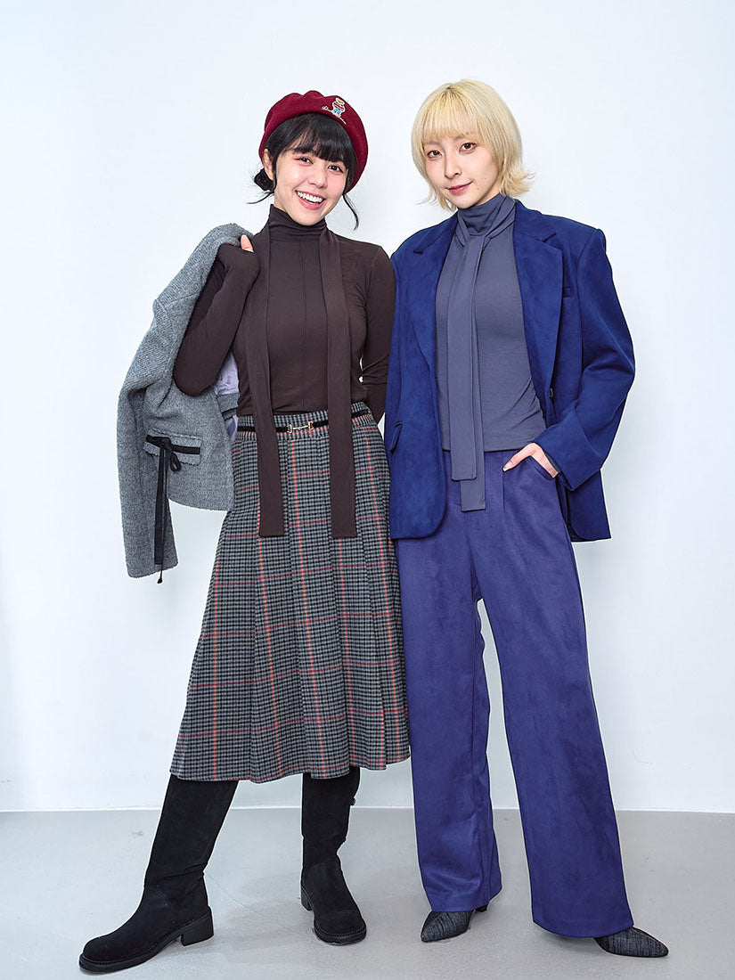 Tie Neck Basic Top (2 Colours)