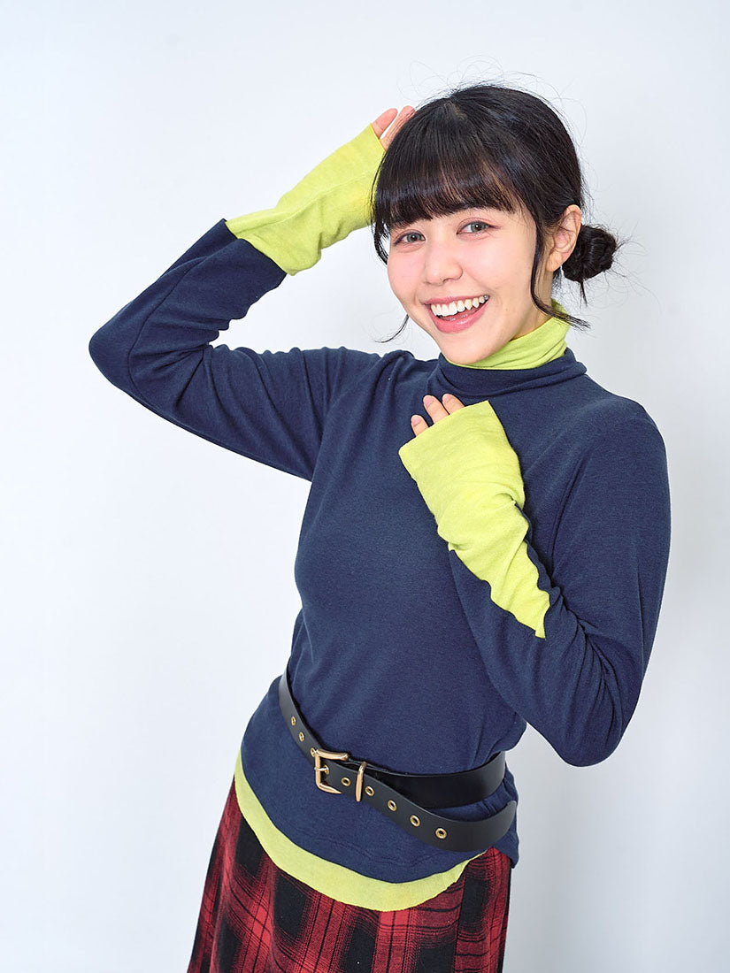 Two Tone Double Top (3 Colours)