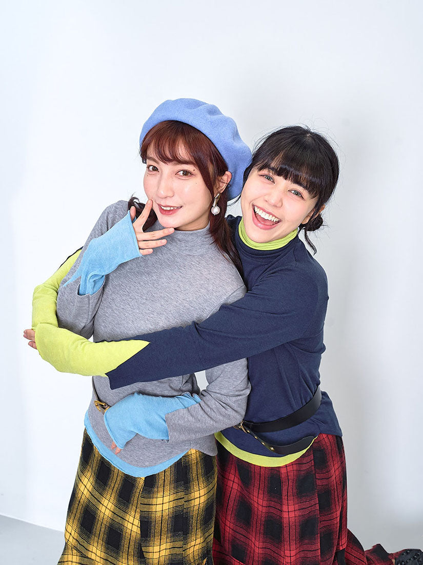 Two Tone Double Top (3 Colours)