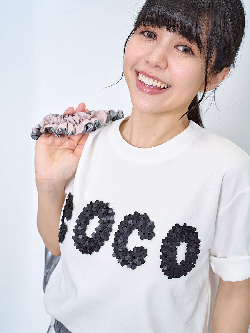 Floral Applique Coco Tee (2 Colours)