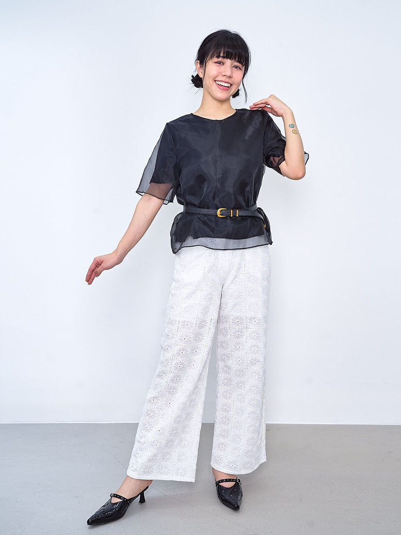 Organza Layered Top (2 Colours)