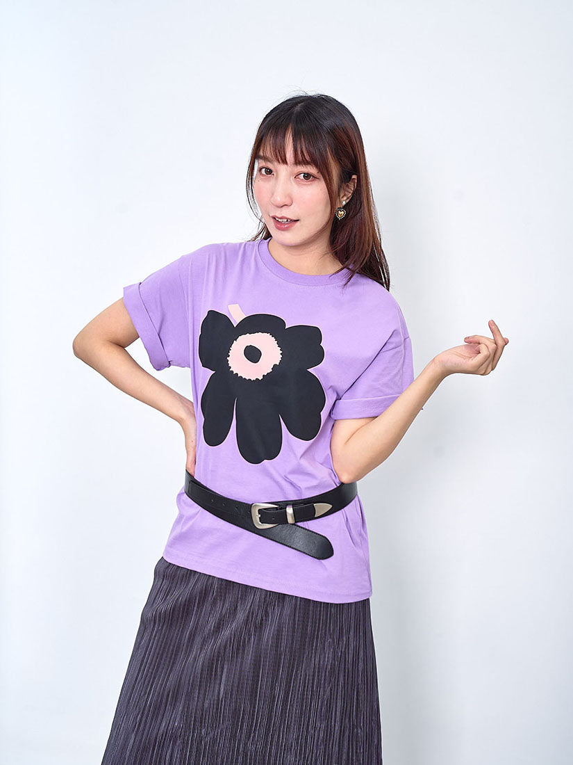 Unikko Flower Print Tee (2 Colours)