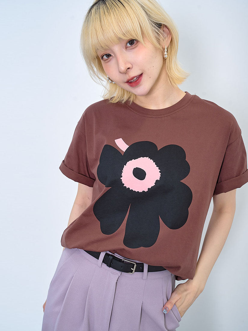 Unikko Flower Print Tee (2 Colours)