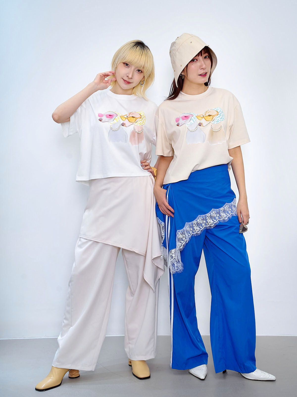Fashion Dog Printed Tee (2 Colours)