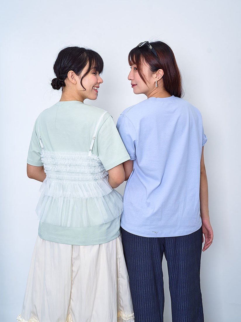 3D Floral Applique Tee (2 Colours)