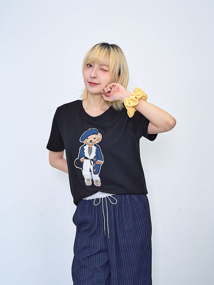 Gentleman Teddy Bear Tee (2 Colours)