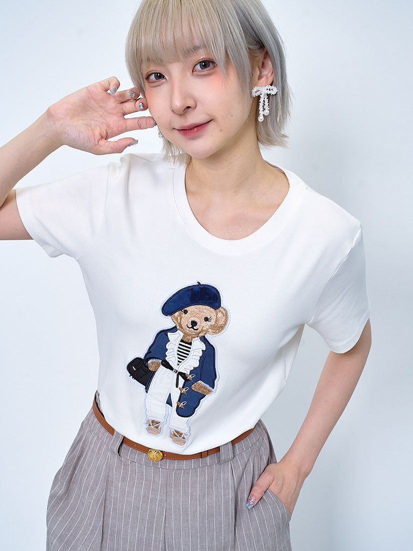 Gentleman Teddy Bear Tee (2 Colours)
