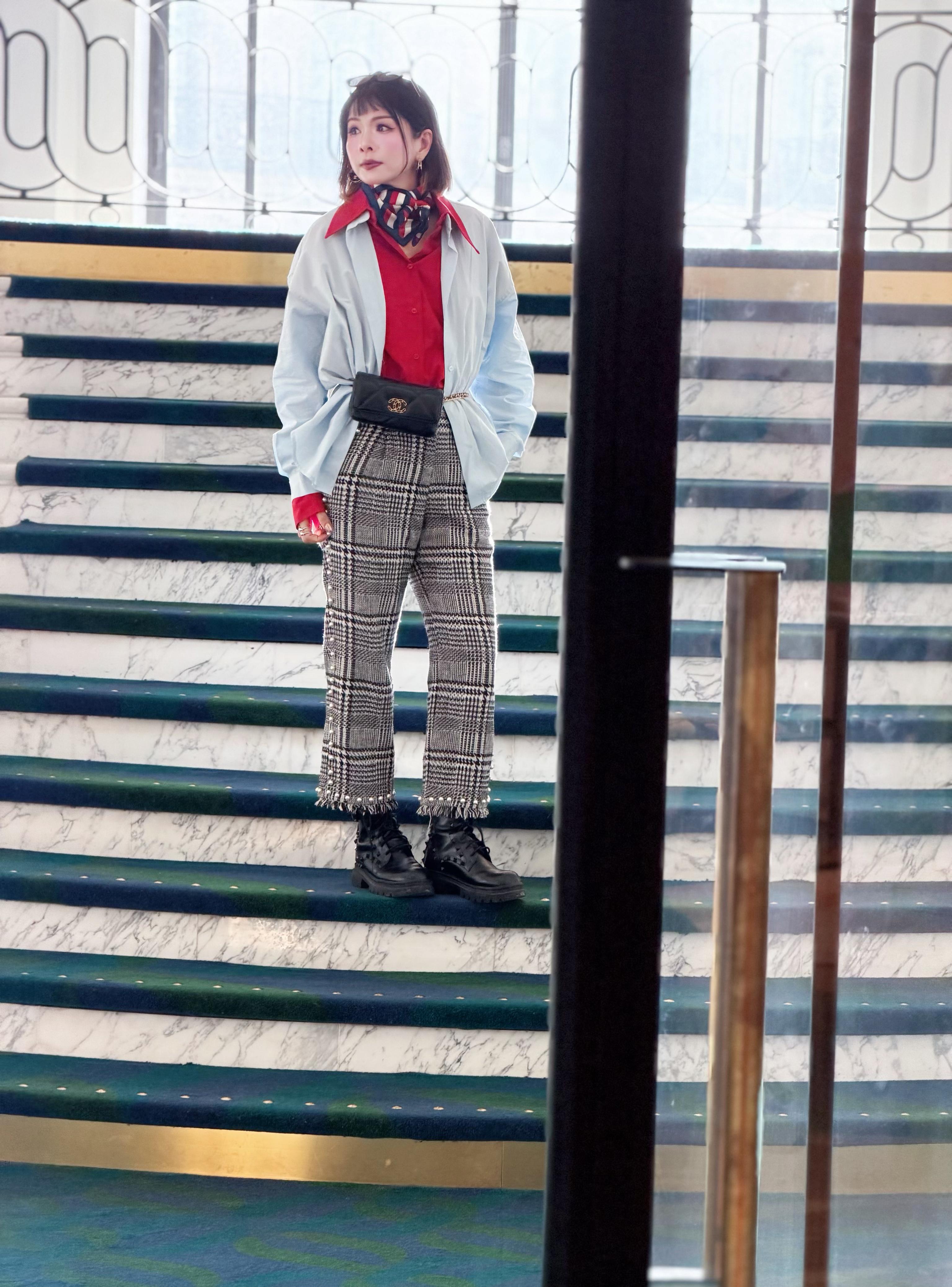 Faux 2 Pieces Shirt (2 Colours)