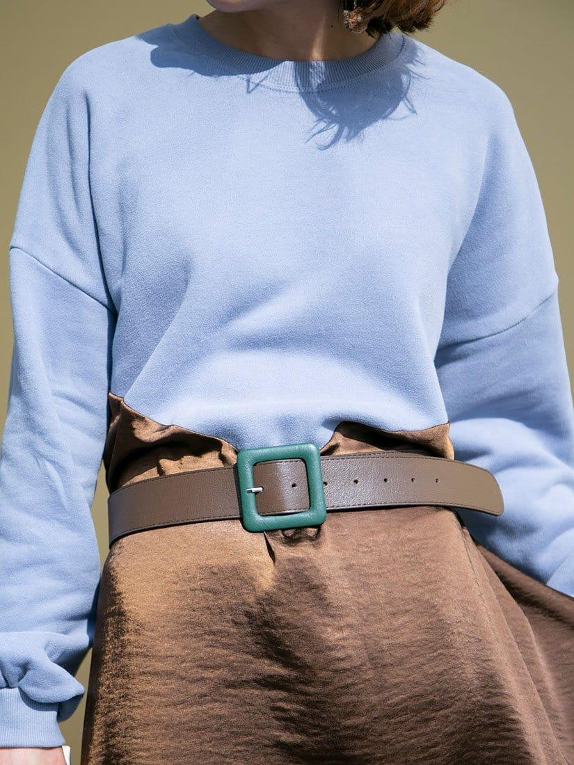 Real Leather Square Buckle Belt - WHY NOT? (4401740382282)