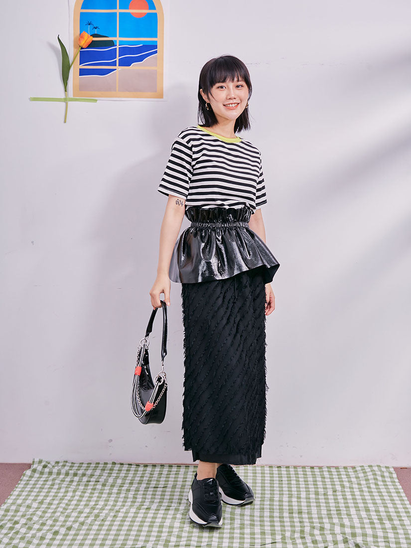 RUFFLE BELT